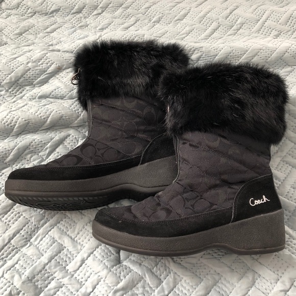 Coach Signature Faith Boots Womens - Picture 5 of 7